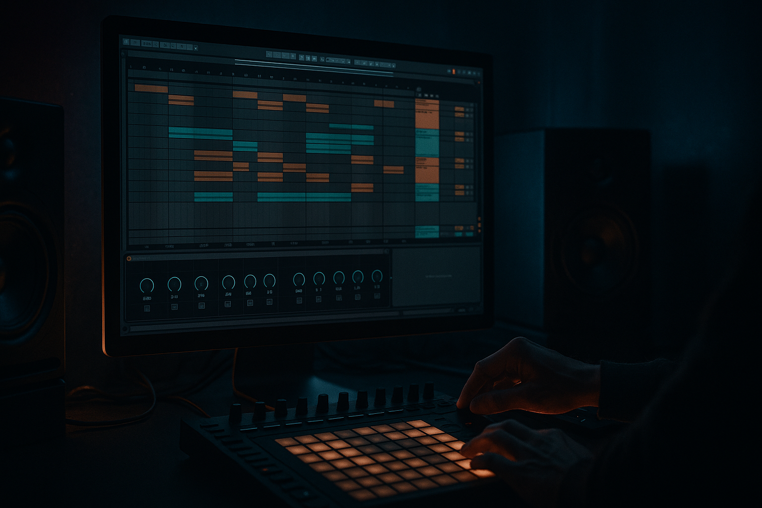 Taxman edit: rebuild an Amen-style call-and-response riff from scratch in Ableton Live 12 for modern punch and vintage soul (Advanced · Sampling · tutorial) cover image