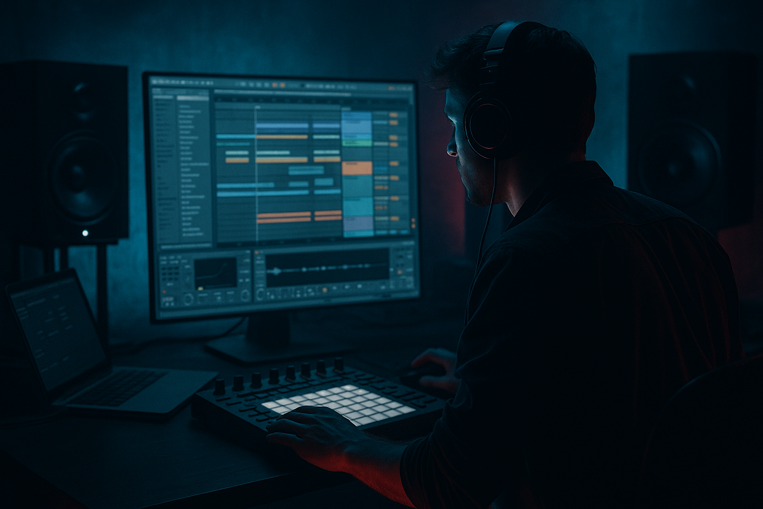 Mozey edit: drive a darkside intro from scratch in Ableton Live 12 for warm tape-style grit (Beginner · DJ Tools · tutorial) cover image