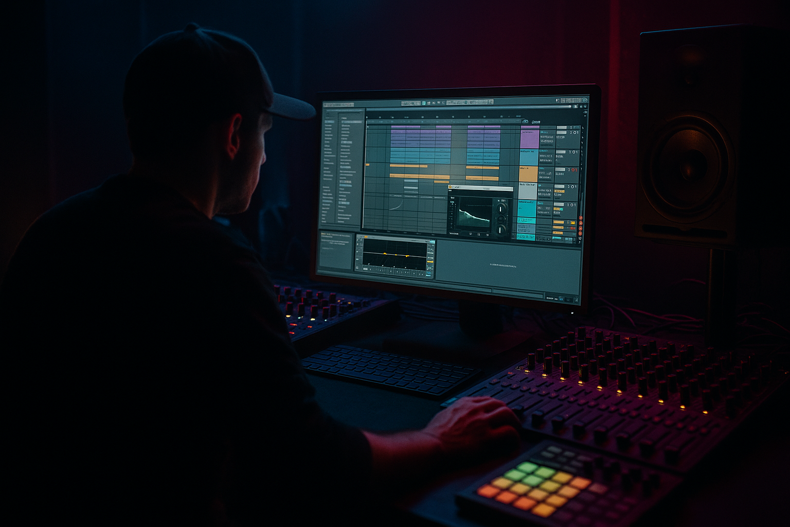 Mike Cosford approach: arrange a broad-room lift in Ableton Live 12 for crossover drum and bass drama (Intermediate · Arrangement · tutorial) cover image