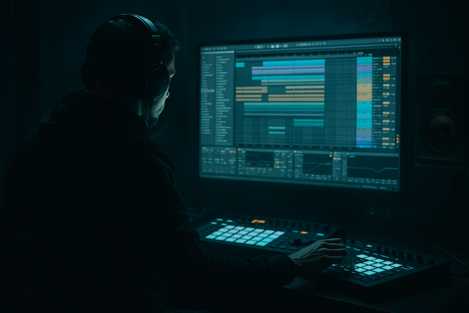 Tape Dust jungle top loop: carve and arrange in Ableton Live 12 (Intermediate) cover image