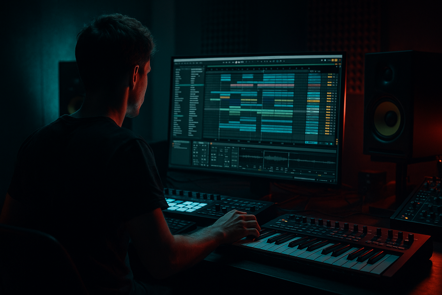 Goldie electrical hum in Ableton Live 12 with crisp transients and dusty mids (Intermediate · DJ Tools · tutorial) cover image